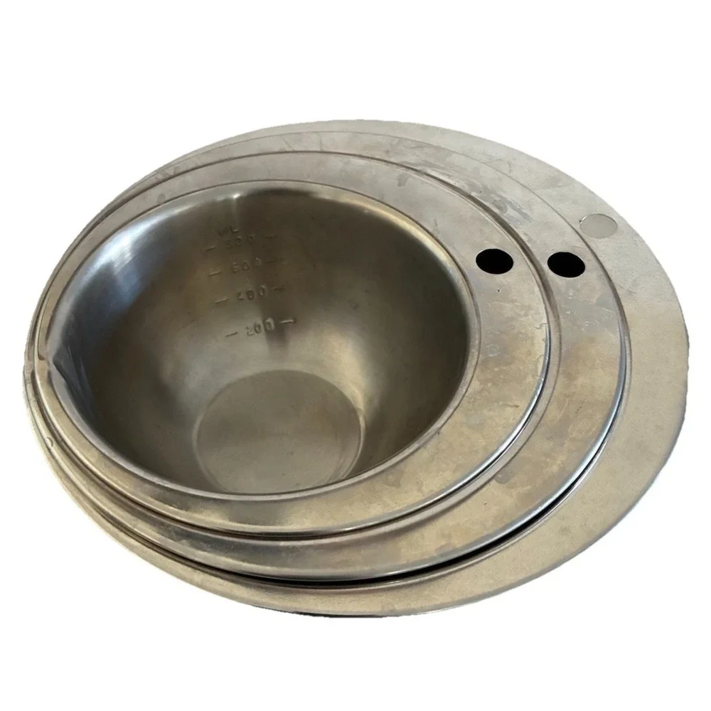 Mixing Bowl Set Nesting‎ Measuring Bowls Stainless Steel 1/1.5/2.5 qt